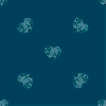 Seamless pattern of segment polygonal triangulation geometric vector crystal  Stock Illustration