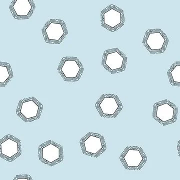 Seamless pattern semiconductor microchip frame cartoon vector Stock Illustration