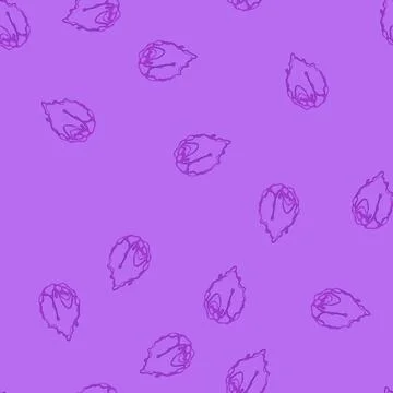 Seamless pattern sensory slime frame cartoon vector Stock Illustration