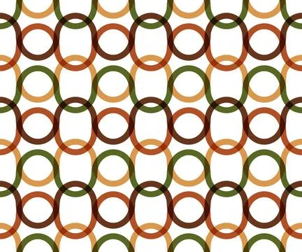 Seamless pattern serrated autumn colors Stock Illustration