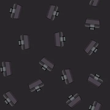 Seamless pattern service toolbox repair cartoon vector Illustration