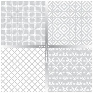 Seamless pattern set ff Stock Illustration