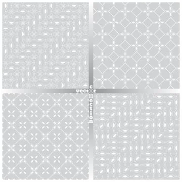 Seamless pattern set fo Illustration