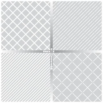 Seamless pattern set ft Stock Illustration