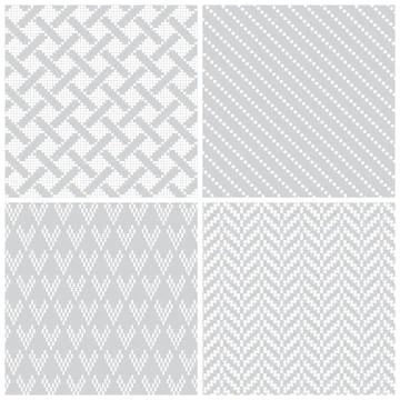 Seamless pattern set Illustration