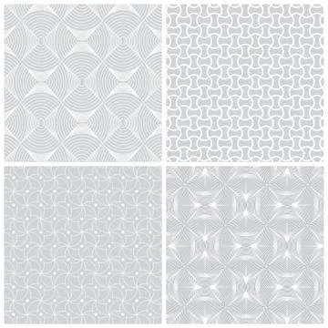 Seamless pattern set Illustration