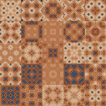 Seamless pattern set. Many patterns. Squares texture and background Stock Illustration