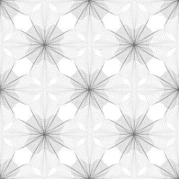 Seamless Pattern. Set of Rosettes Seamless Pattern. Set of Rosettes Isolat... Stock Photos