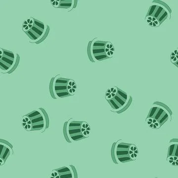 Seamless pattern sewage drainage grate cartoon vector Stock Illustration