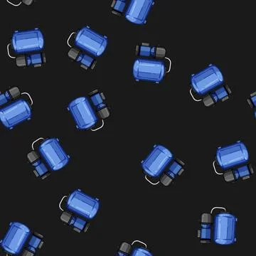 Seamless pattern sewage water pump cartoon vector Stock Illustration