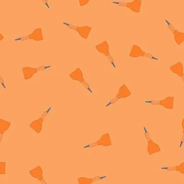 Seamless pattern shape funnel cartoon vector Illustrazione stock