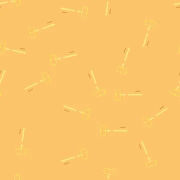 Seamless pattern shape key vintage cartoon vector イラスト素材