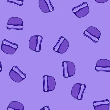 Seamless pattern shape mouse pad cartoon vector Stock Illustration