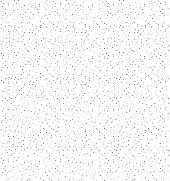 Seamless pattern. Shapeless circles and dots of different sizes. Illustrazione stock