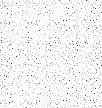 Seamless pattern. Shapeless circles and dots of different sizes. Illustrazione stock