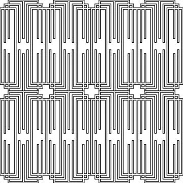 Seamless pattern with shapes Stock Illustration