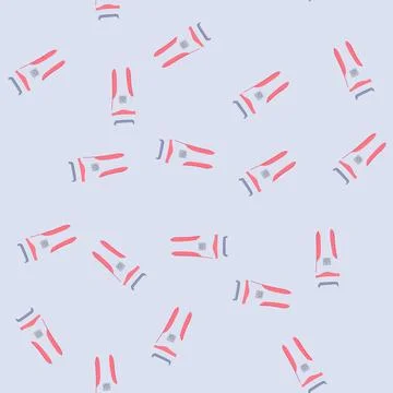 Seamless pattern shave shaver electric cartoon vector Stock Illustration