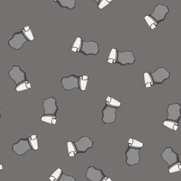 Seamless pattern sheet torn paper cartoon vector Stock Illustration