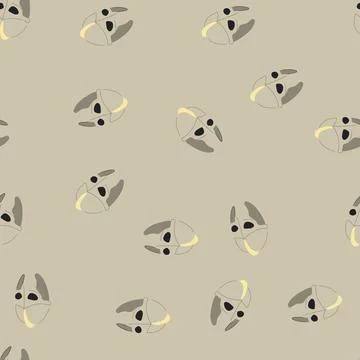 Seamless pattern shield knight helmet cartoon vector Stock Illustration