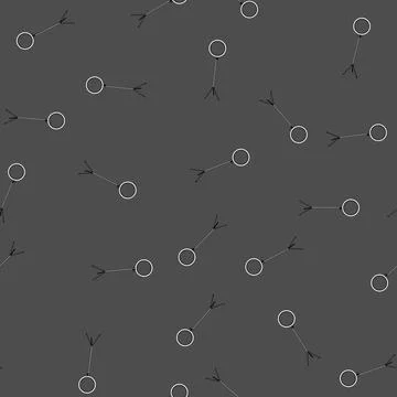 Seamless pattern shine light ring cartoon vector Stock Illustration