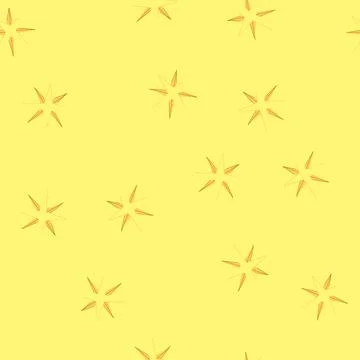 Seamless pattern shine star cartoon vector Illustrazione stock