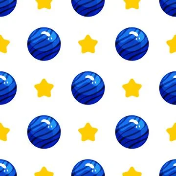 Seamless pattern with shiny button Stock Illustration