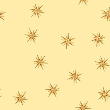 Seamless pattern shiny christmas star cartoon vector Illustrazione stock