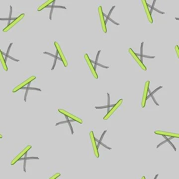Seamless pattern shirt ironing board cartoon vector Stock Illustration