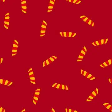 Seamless pattern shop canopy awning cartoon vector Stockillustratie
