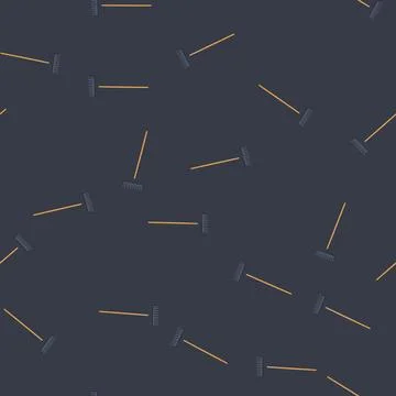 Seamless pattern shovel rake cartoon vector 스톡 일러스트