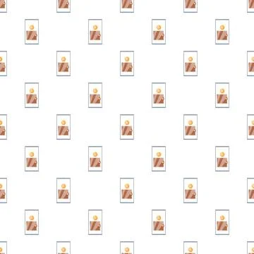 Seamless pattern showing mobile payment and digital wallet icons Illustrazione stock