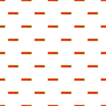 Seamless pattern showing red loading bars background Stock Illustration