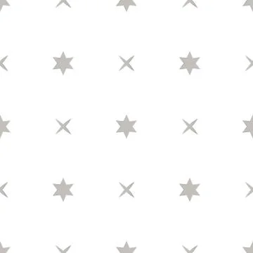 Seamless pattern with shurikens. Ninja weapon. Samurai equipment. Vector. Illustrazione stock