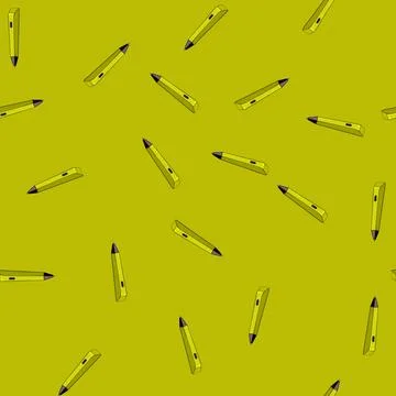 Seamless pattern sign 3d pen cartoon vector 库存插图