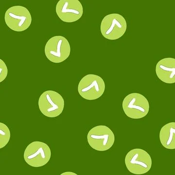 Seamless pattern sign check mark cartoon vector Illustrazione stock