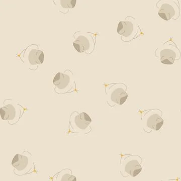 Seamless pattern silhouette cowboy hat cartoon vector Stock Illustration