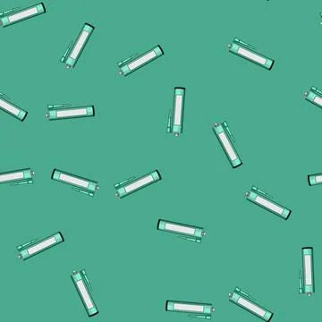 Seamless pattern Silicone sealant caulk tube for construction work Stock Illustration