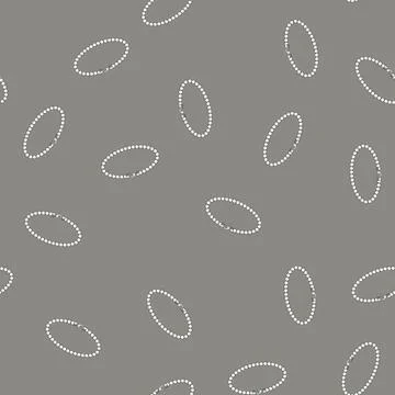 Seamless pattern Silver beaded bracelet with clasp accessory 스톡 일러스트