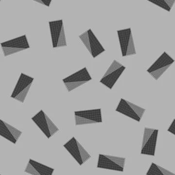 Seamless pattern silwattage solar panels cartoon vector Stock Illustration