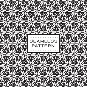 Seamless pattern with simple geometric concept. Endless pattern on background. Stock Illustration
