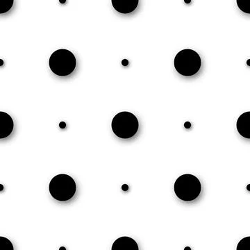 Seamless Pattern with Simple Geometrical Forms Stock Illustration