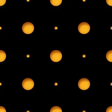 Seamless Pattern with Simple Geometrical Forms Stock Illustration