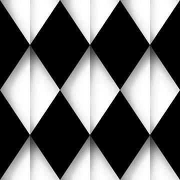 Seamless Pattern with Simple Geometrical Forms Illustrazione stock