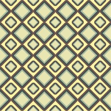 Seamless pattern with simple shapes, abstract geometric pattern Stock Illustration