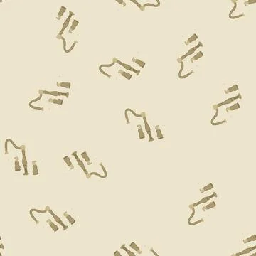 Seamless pattern sink kitchen faucet cartoon vector Stock Illustration