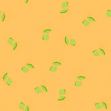 Seamless pattern sit folding chair cartoon vector Illustrazione stock
