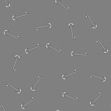 Seamless pattern Skeleton key design symbol for cloud computing access Stock Illustration