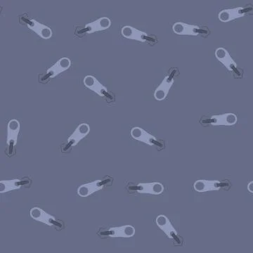 Seamless pattern sketch zipper puller cartoon vector 스톡 일러스트