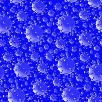 Seamless pattern with sky blue background color Stock Illustration