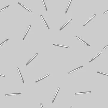 Seamless pattern slant eyebrow tweezers cartoon vector 스톡 일러스트